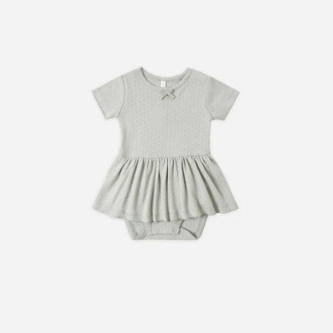 Sage Pointelle Skirted Bodysuit