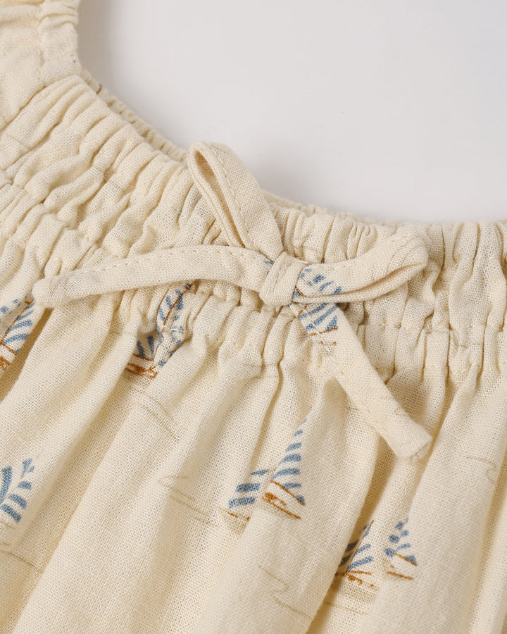 Natural Sail Sabrina Mini Dress