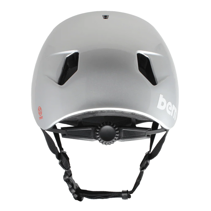 Nino DVRT Helmet Metallic Silver Shark Bite w/ Flip Visor XS/S
