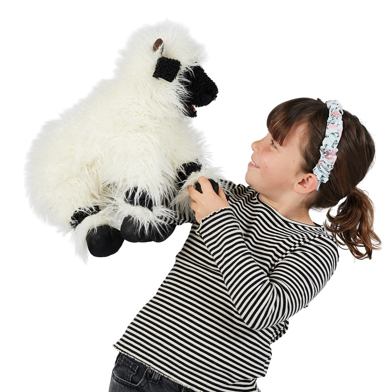 Valais Blacknose Sheep Hand Puppet