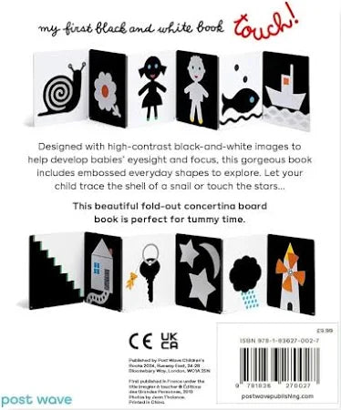 My First Black & White Book: Touch!