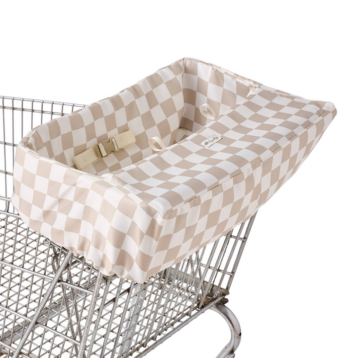 Itzy Shopping Cart Cover - Checkerboard