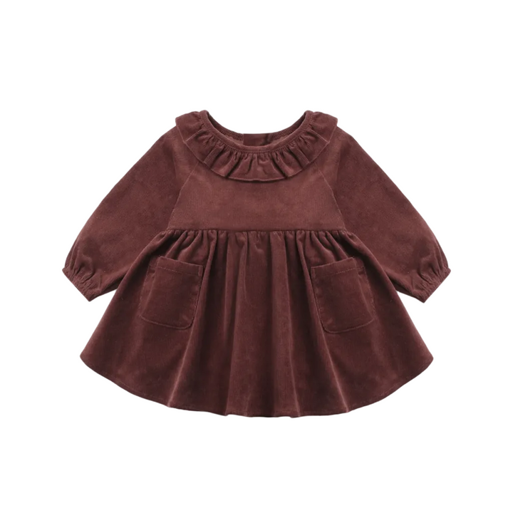 Simone Dress - Black Cherry