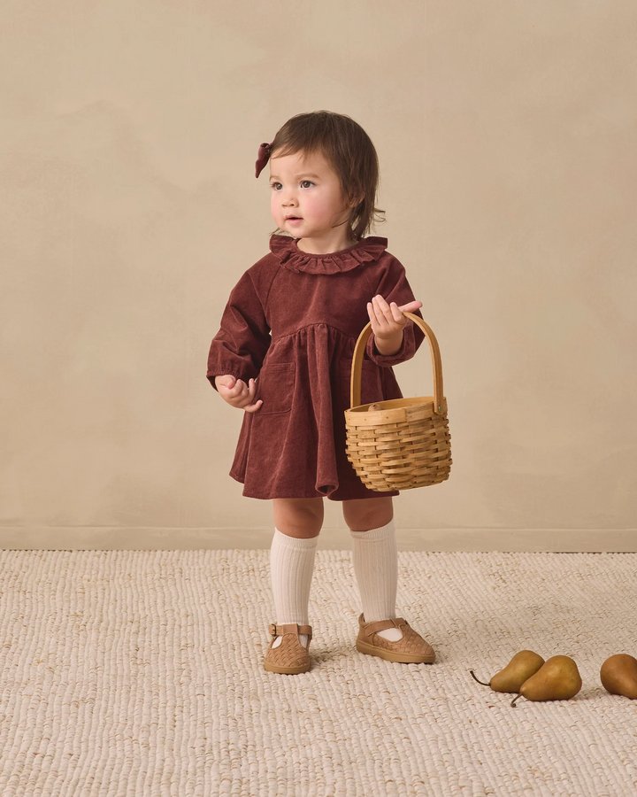 Simone Dress - Black Cherry