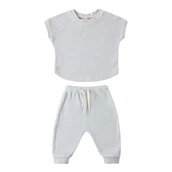 Sky Terry Tee + Pant Set