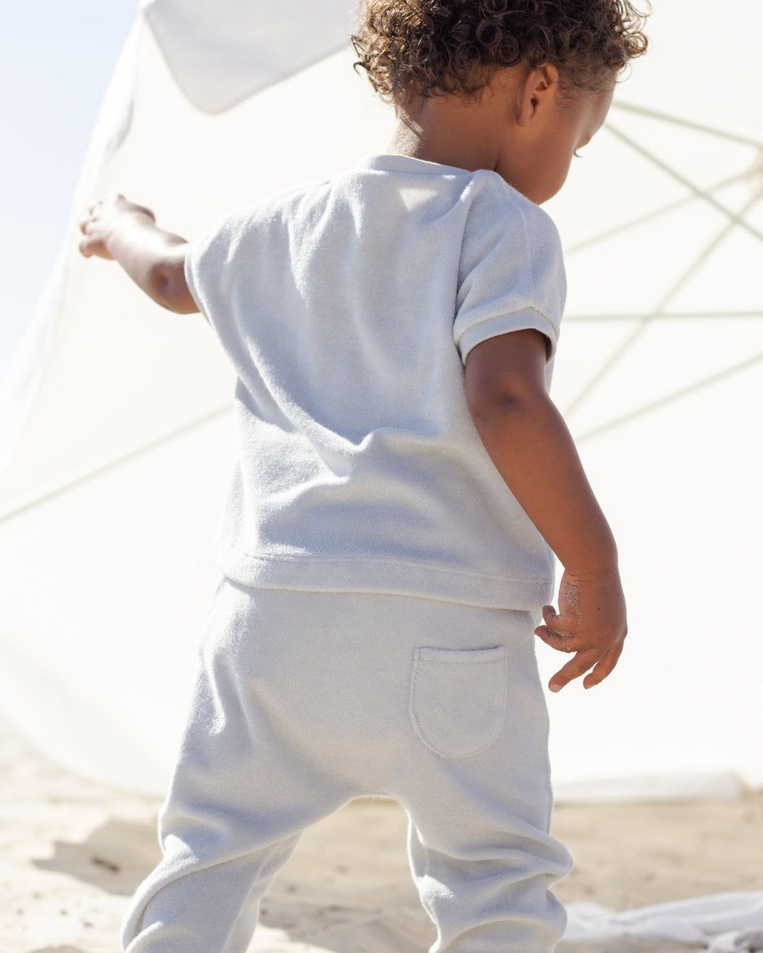 Sky Terry Tee + Pant Set