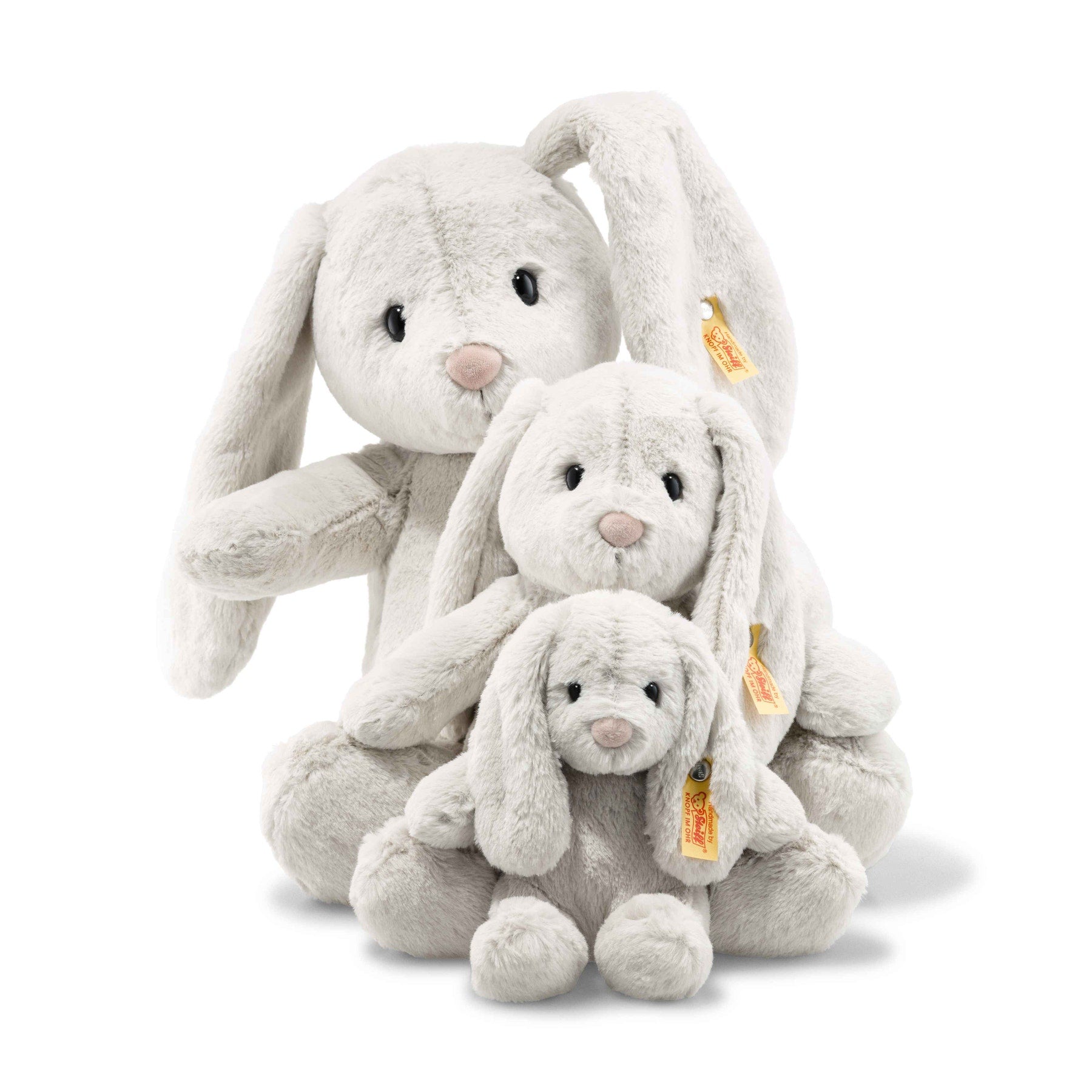 Hoppie Rabbit Hoppie Rabbit Grey Plush 7