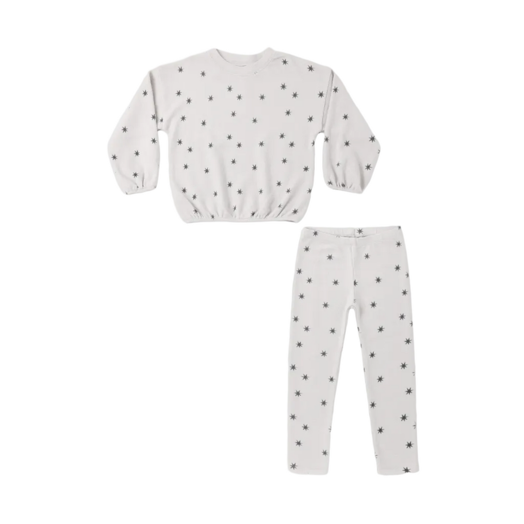 Spongey Knit Set - Stars