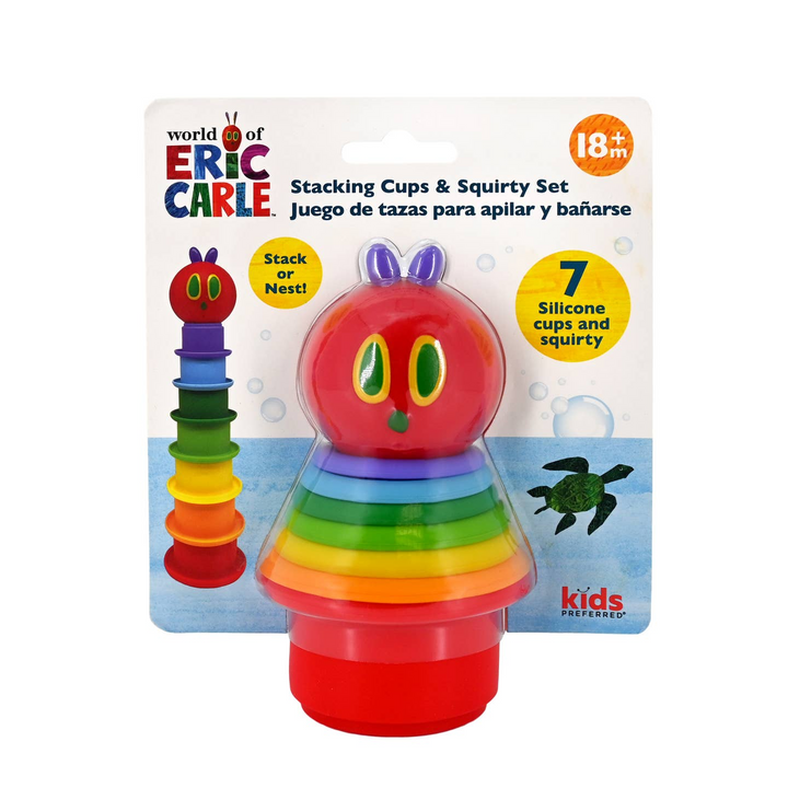 Eric Carle Stacking Cups & Squirty Set