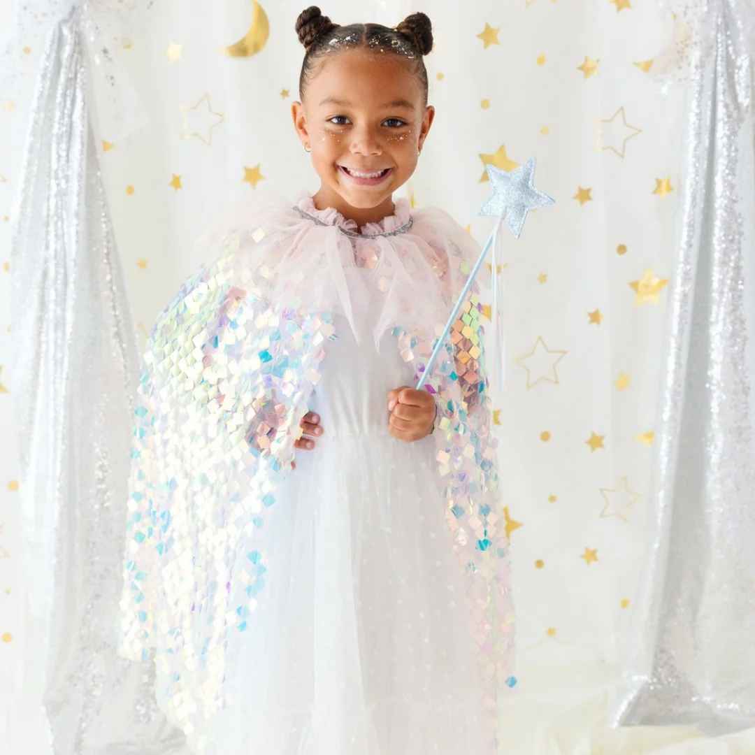 Starlight Sequin Cape