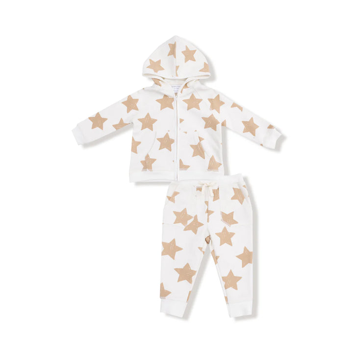 Stars French Terry Hoodie + Jogger Set