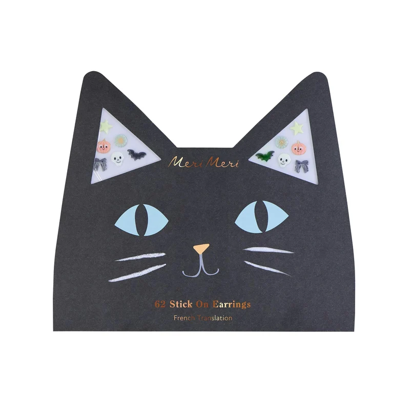 Halloween Stick On Earrings