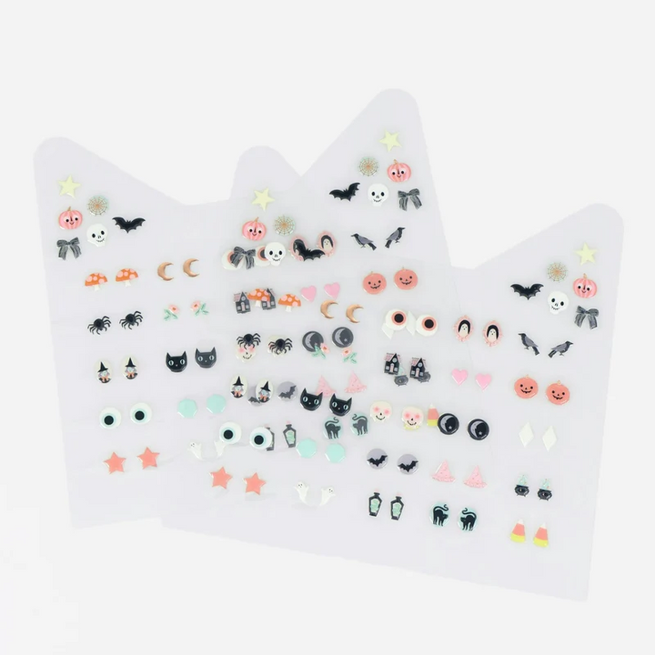 Halloween Stick On Earrings