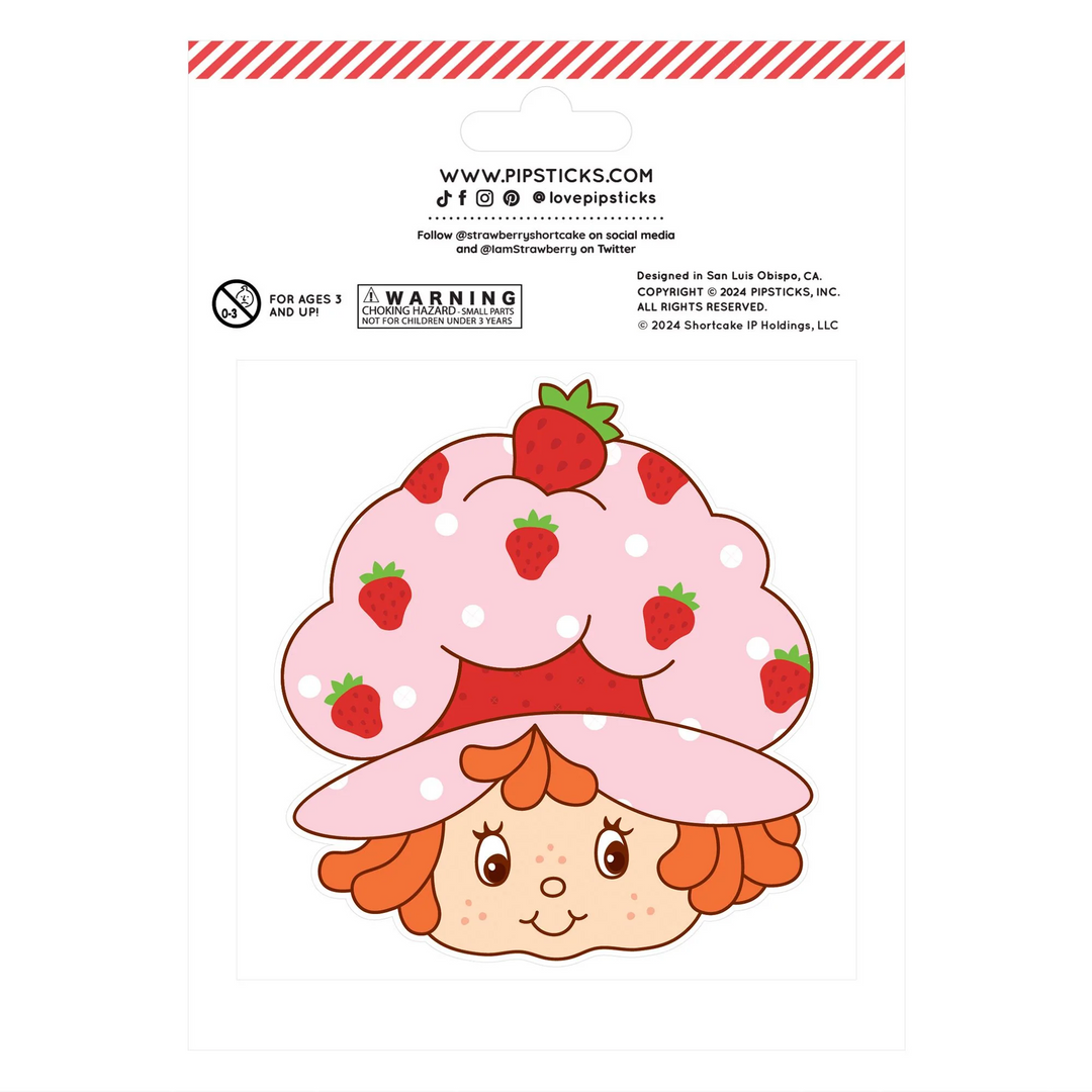 Strawberry Shortcake & Custard Scratch 'n Sniff Stickers
