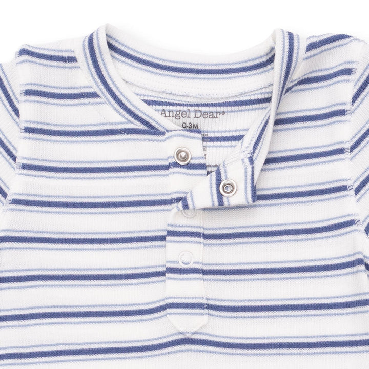 Uni Romper - Vintage Blue Stripe