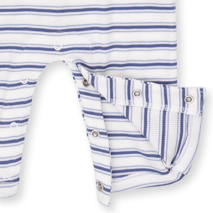 Uni Romper - Vintage Blue Stripe