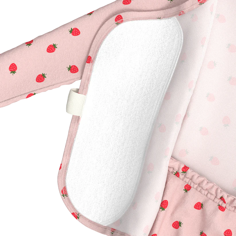 Strawberries Footie Romper