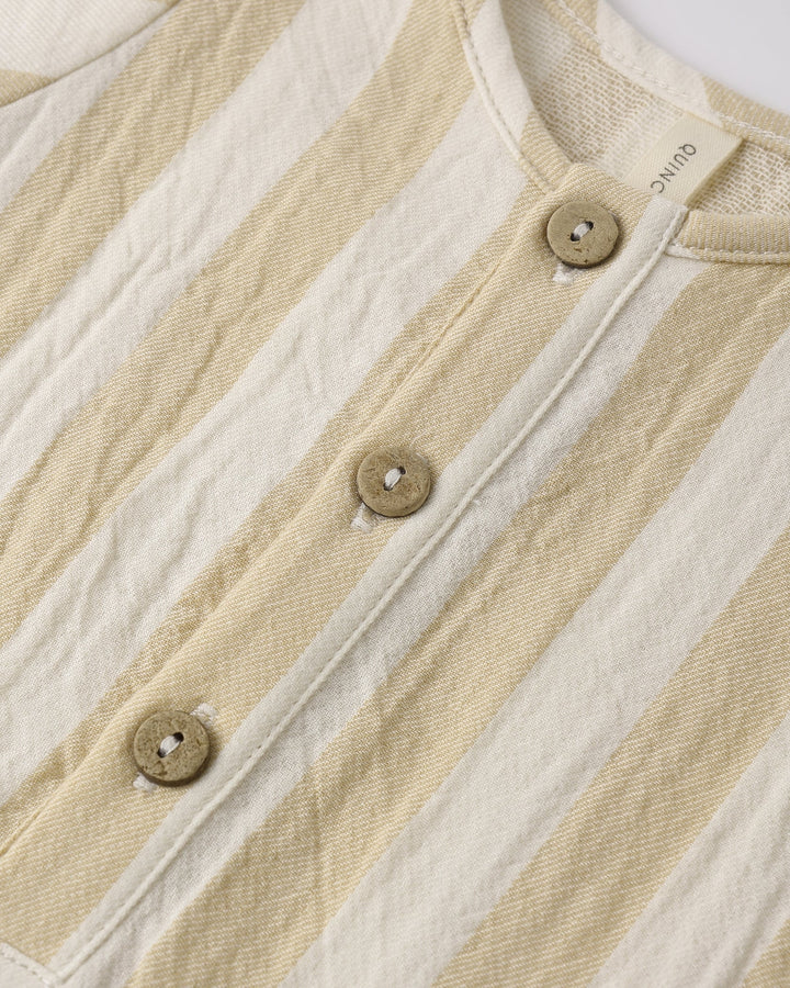 Butterscotch Summer Stripe S/S Woven Romper