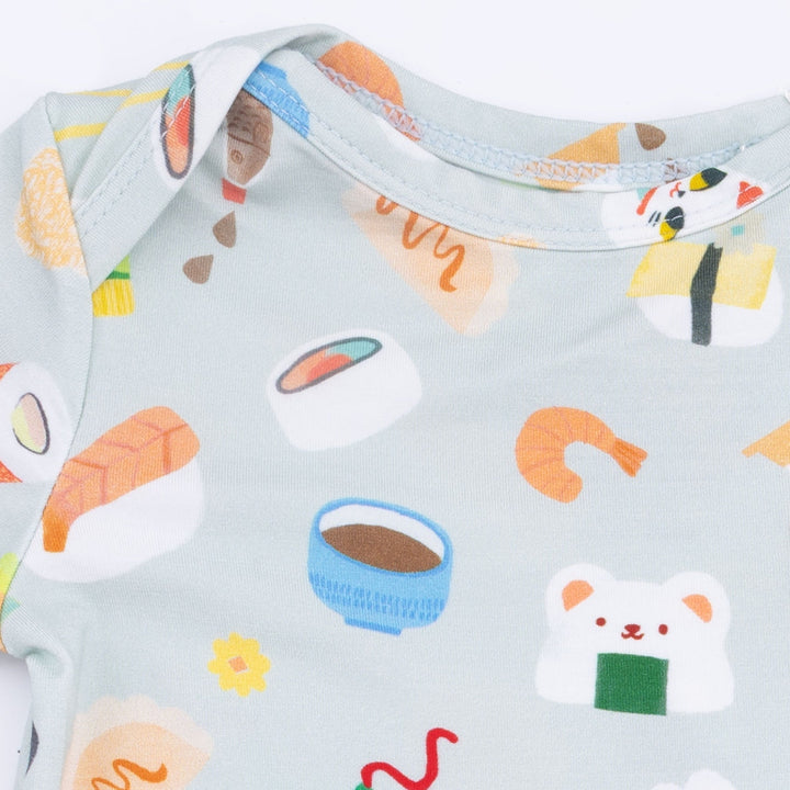 Short Sleeve Bodysuit - Sushi