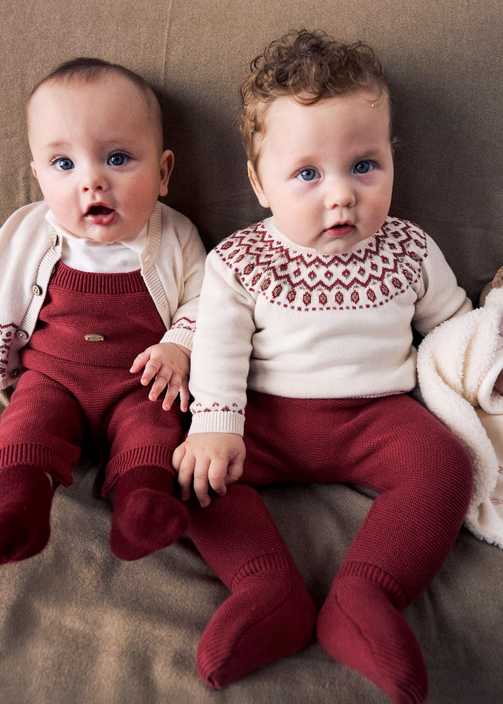 Plum Sweater Set