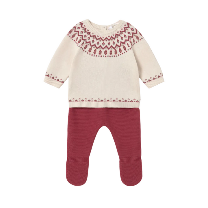 Plum Sweater Set