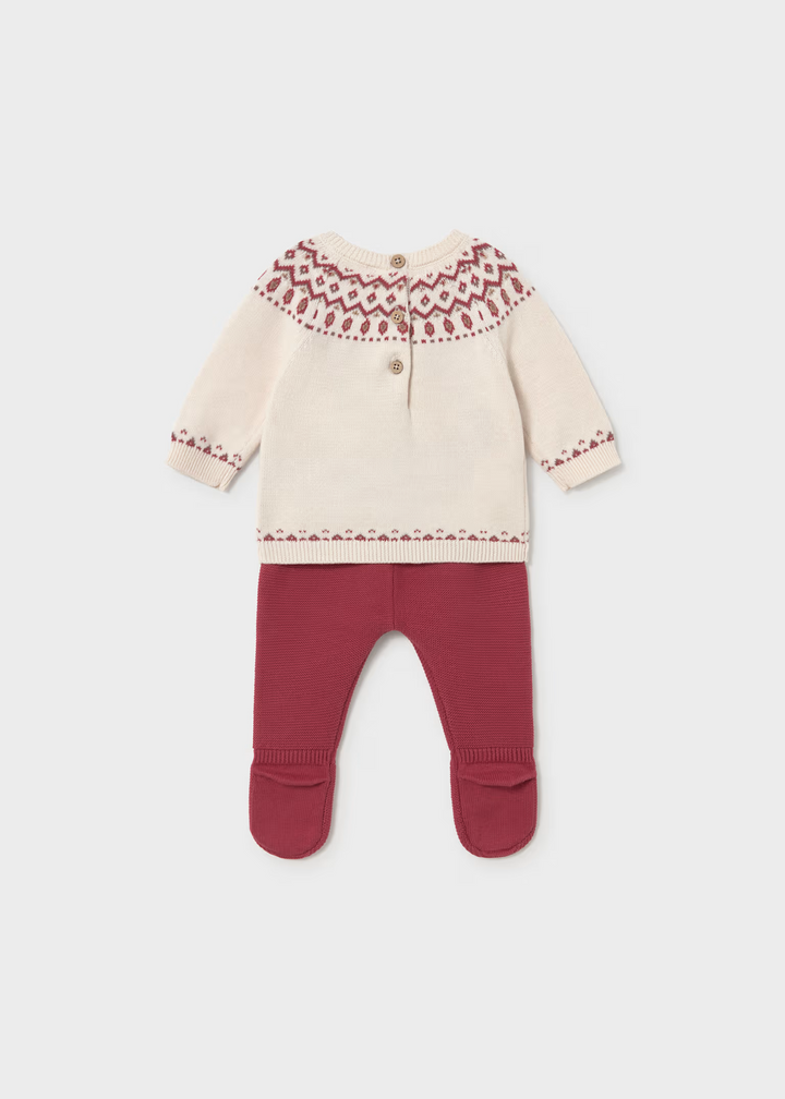 Plum Sweater Set