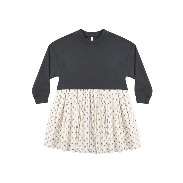 Sweatshirt Dress - Vintage Fleur