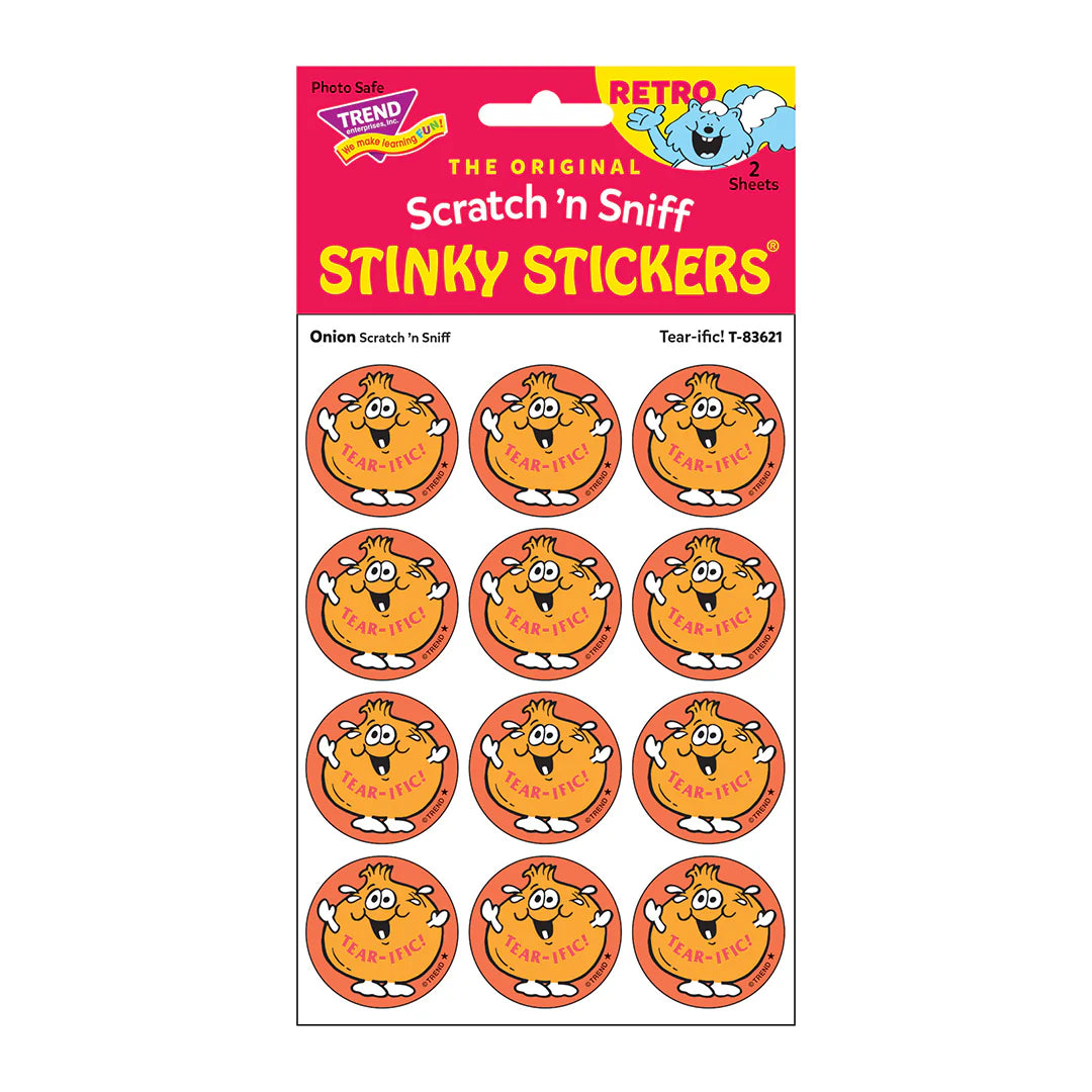 Scratch & Sniff Retro Sticker Packs -