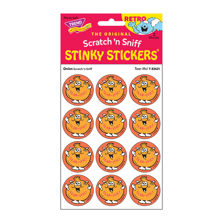 Scratch & Sniff Retro Sticker Packs -