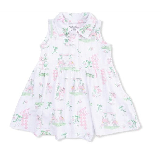 Pink Pretty Tennis Polo Dress