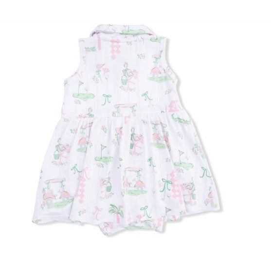 Pink Pretty Tennis Polo Dress