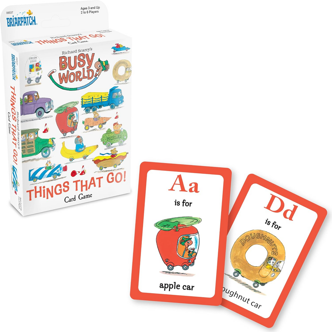 Richard Scarry Things That Go Card Game