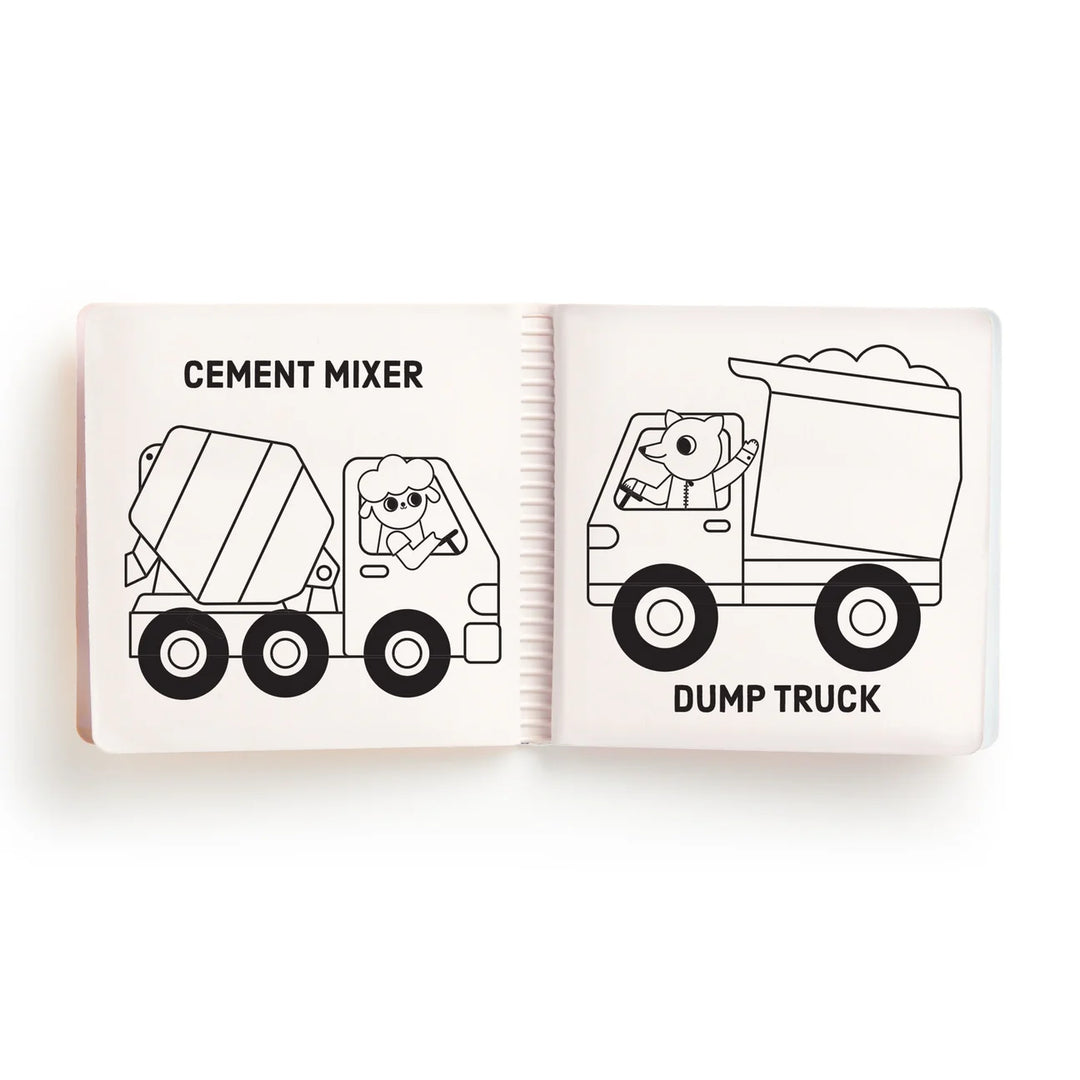 Color Magic Bath Book Set - Things That Go