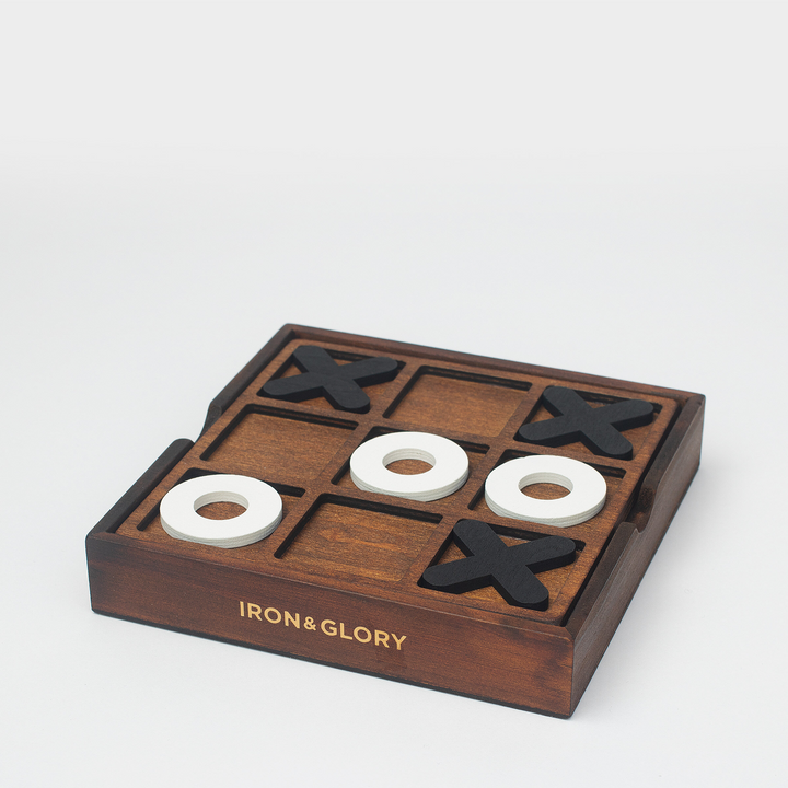 Wooden Tic-Tac-Toe