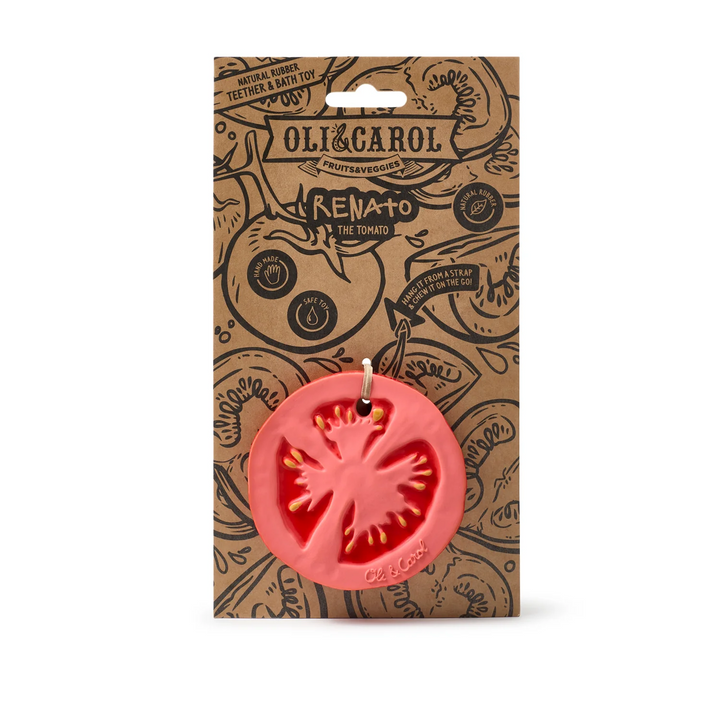 Renato the Tomato Baby Teether