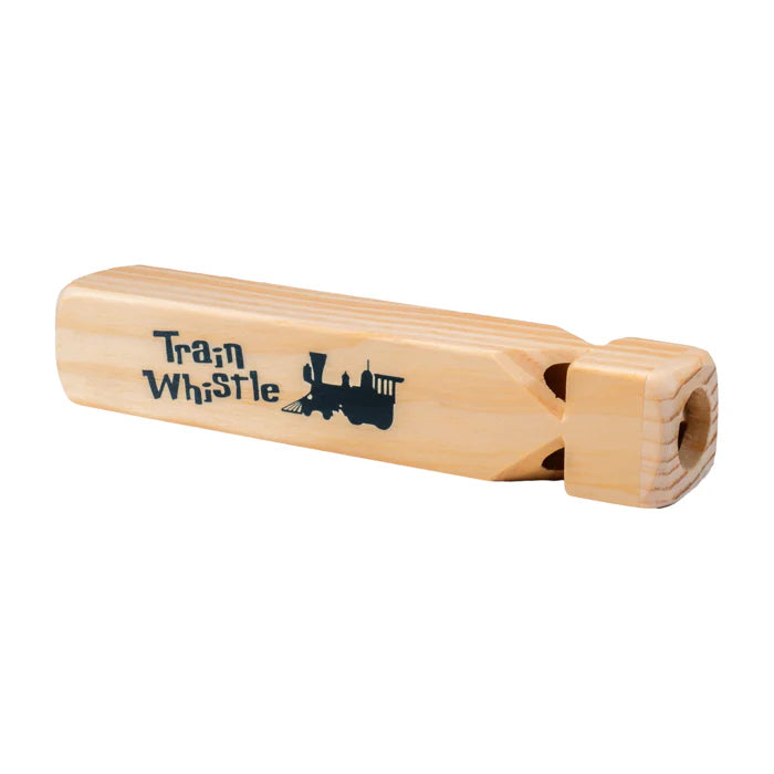 Classic Wooden Train Whistle 7.5"