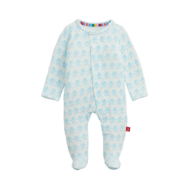 Modal Footie - Trunkettes Blue