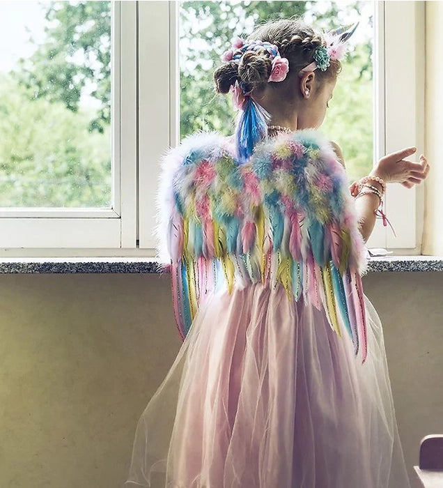 Unicorn Wings and Headband Costume
