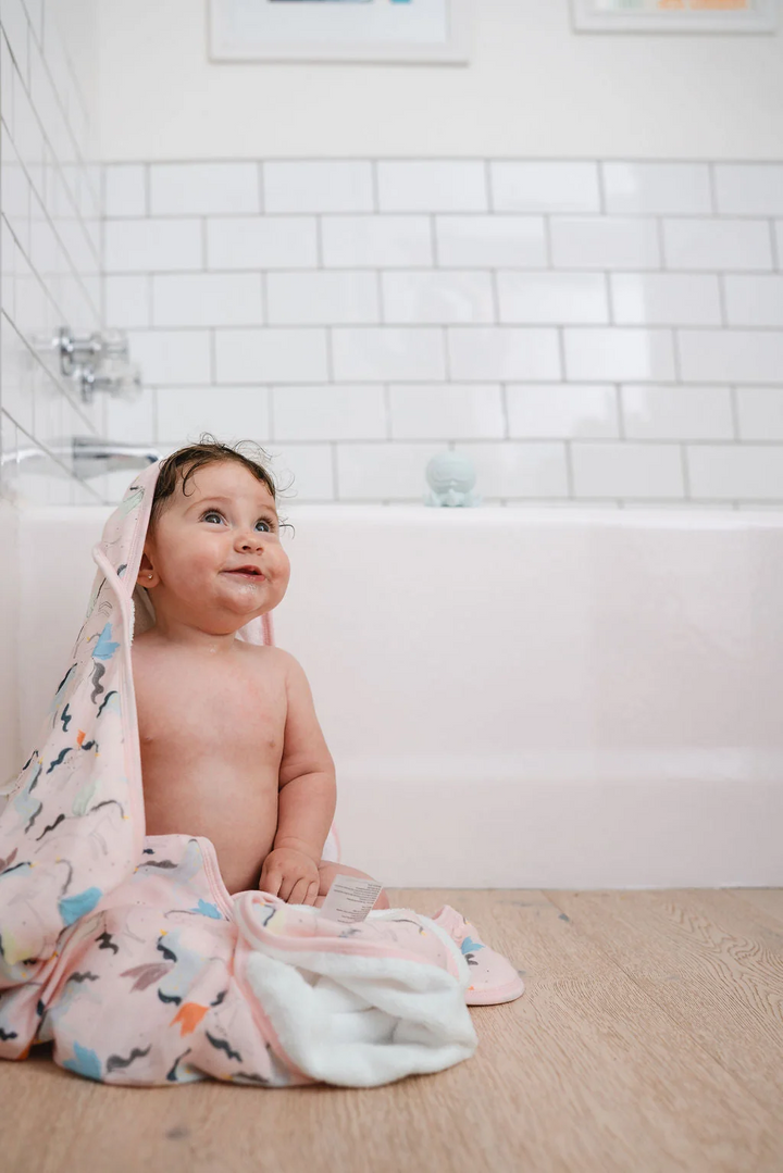 Hooded Towel Set - Unicorn Ballet