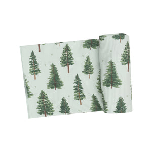 Forest Trees Swaddle Blanket