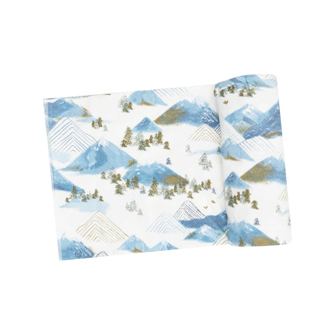 Mountains Swaddle Blanket