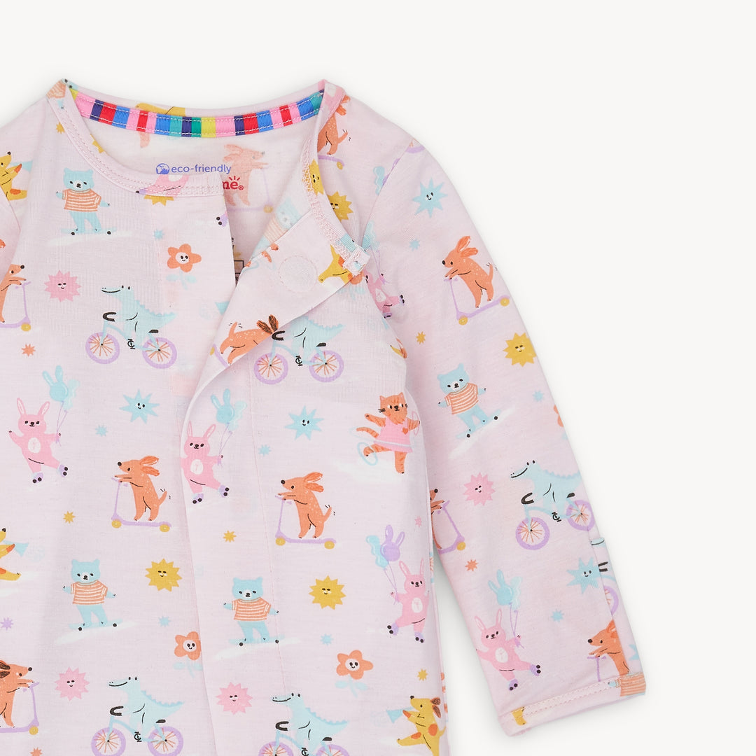 Playground Pals Modal Footed Romper