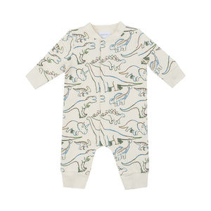 Artsy Dino Terry Romper