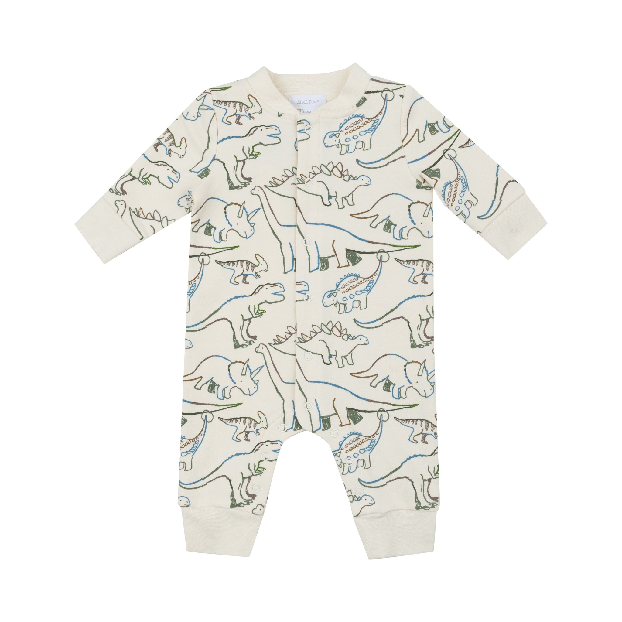 Artsy Dinos Pocket Romper