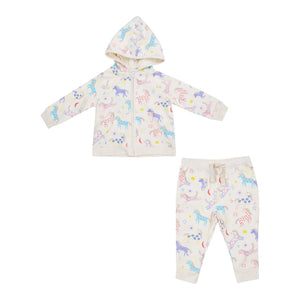 Fun Unicorns Hoodie + Joggers Set