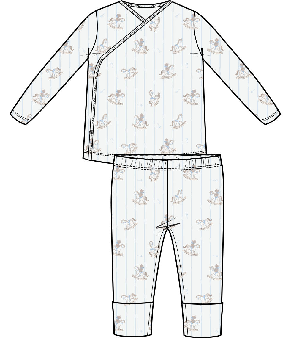 Vintage Rocking Horse TMH Set