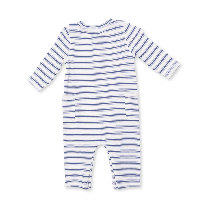 Uni Romper - Vintage Blue Stripe