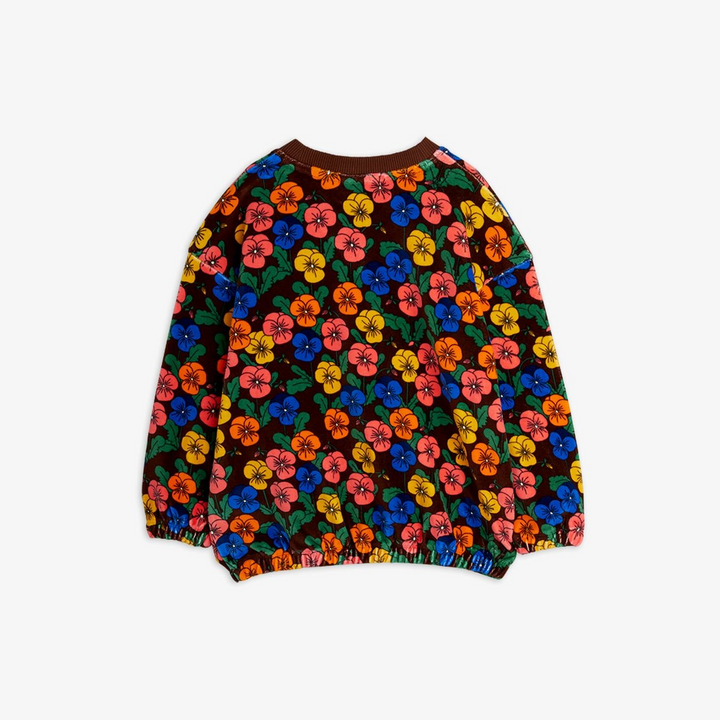 Velour Sweatshirt - Violas AOP