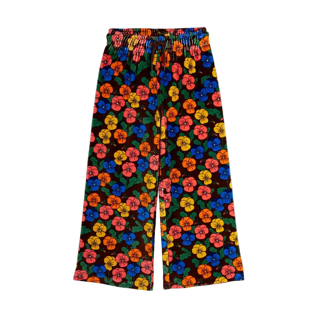 Velour Trousers - Violas AOP