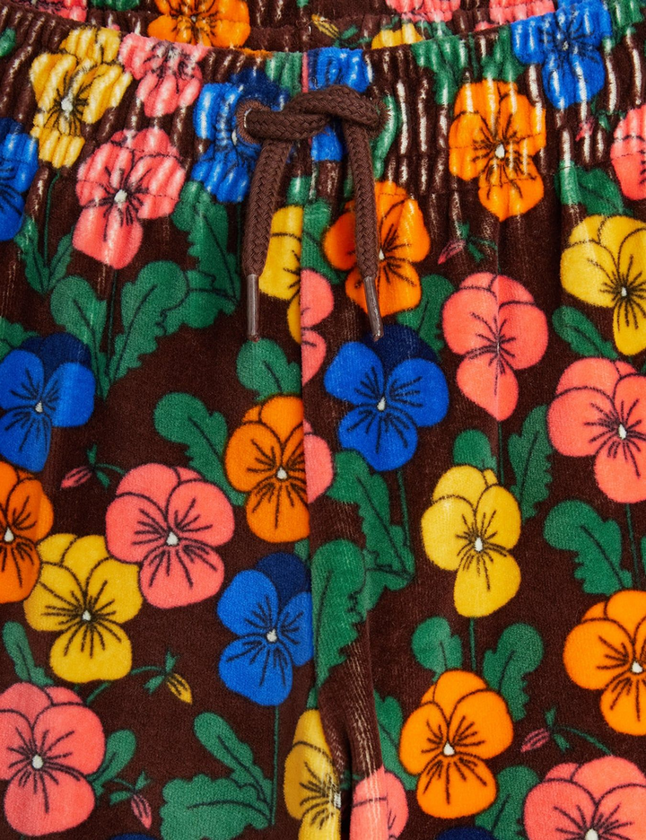 Velour Trousers - Violas AOP